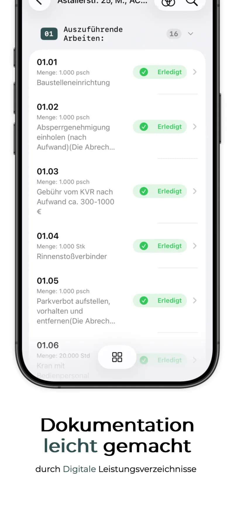 PixService — Digitale Leistungsverzeichnisse