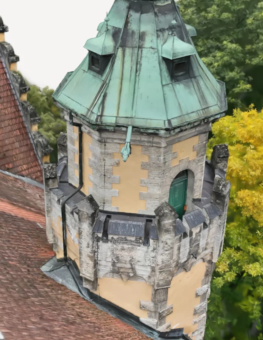 Gebäudeinspektion mit Drohne — Lösung von PixGruppe für Eigentümer & Verwalter